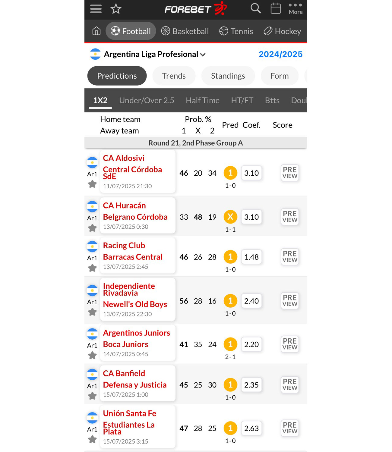 Argentina Liga Profesional Predictions: Round 27 Expert Preview & Value Bets