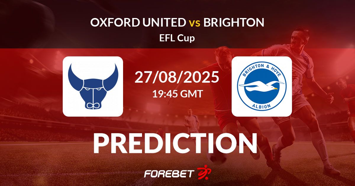 Brighton vs Oxford Prediction: A Statistical Forecast