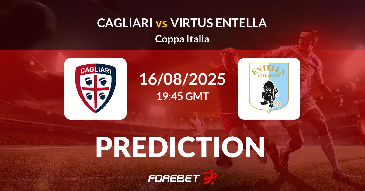 Cagliari vs Virtus Entella Prediction: Serie A Hosts Expected to Cruise Past Coppa Italia Visitors